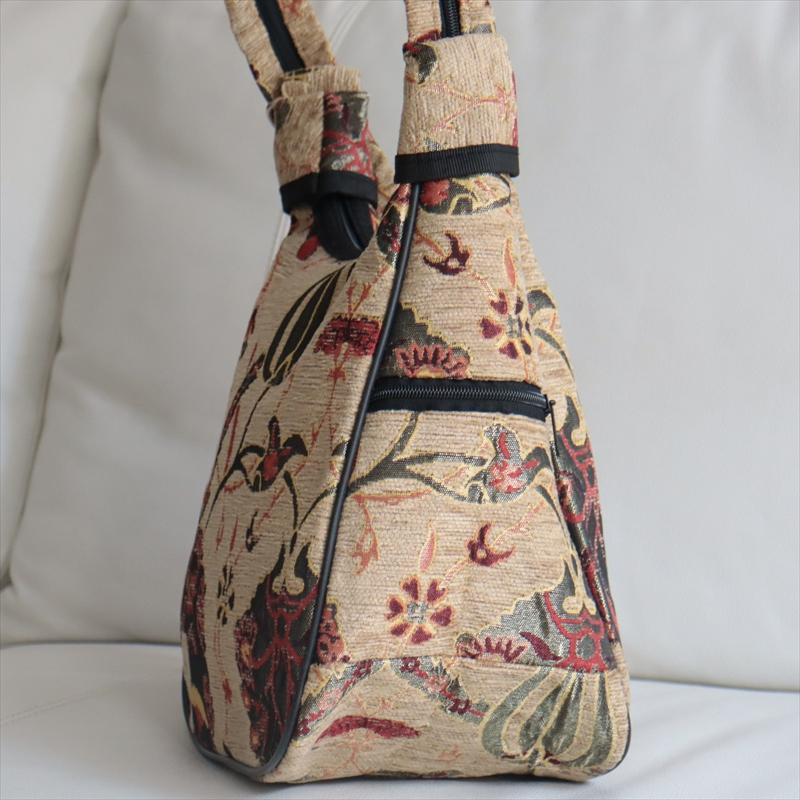 ショルダーバッグ　変形タイプ　トルコ製ヴァレンス　ベージュ | ブランド登録なし | 01