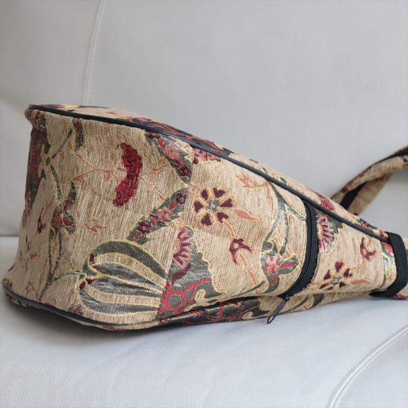 ショルダーバッグ　変形タイプ　トルコ製ヴァレンス　ベージュ | ブランド登録なし | 02