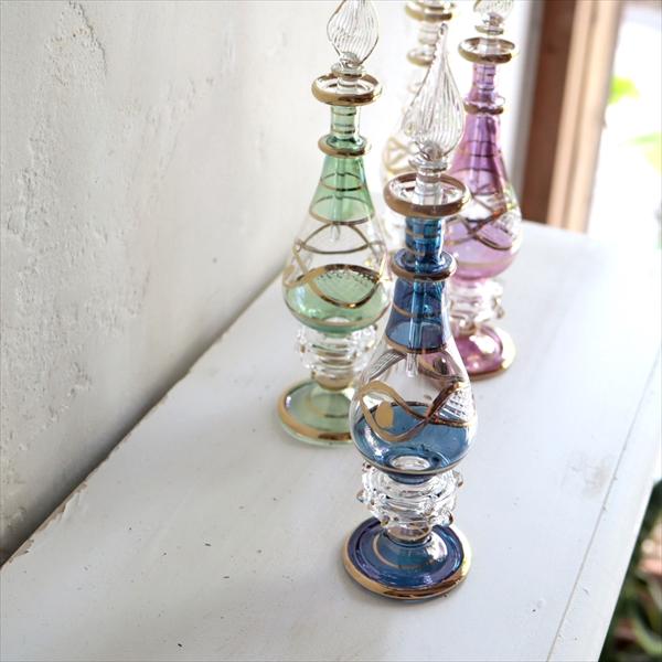 エジプト ガラス　香水瓶 クレオパトラ　ブルー | ブランド登録なし | 01