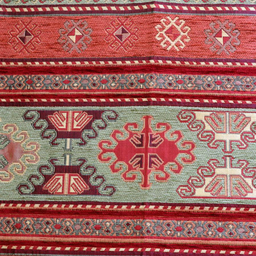 テーブルランナー140cm/ベッドスロー アジデルハ ピスタチオグリーン【トルコ シュニール素材】 | ブランド登録なし | 02