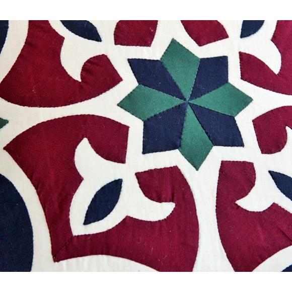 ハンドアップリケ コットンクッションカバー ハーヤ メーヤーKheyamiaー49x49cm | ブランド登録なし | 02