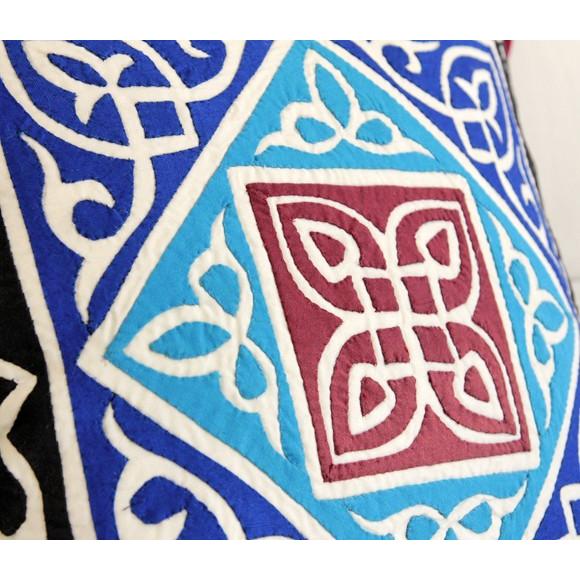 ハンドアップリケ コットンクッションカバー ハーヤ メーヤーKheyamiaー45x45cm | ブランド登録なし | 02