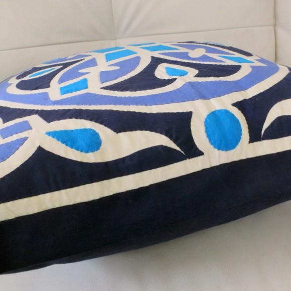 エジプト ハーヤメーヤ57x56cmイスラミックデザインが美しいエジプトの手仕事 クッションカバー | ブランド登録なし | 02