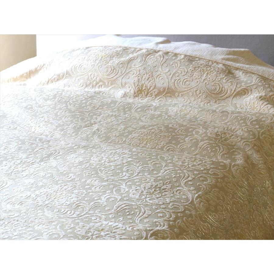 ベッドスプレッド クイーンサイズ（250ｘ260cm）エユップ アイボリー トルコ製の画像