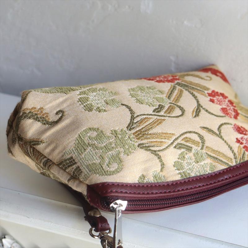 トルコデザインのポーチ シュニール素材スザンニデザイン/モスグリーン | ブランド登録なし | 02