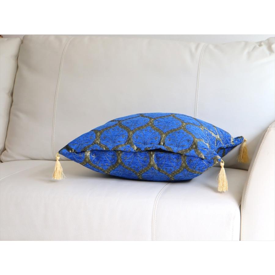 クッションカバー 45x45cm トルコデザイン シュニール素材のクッション