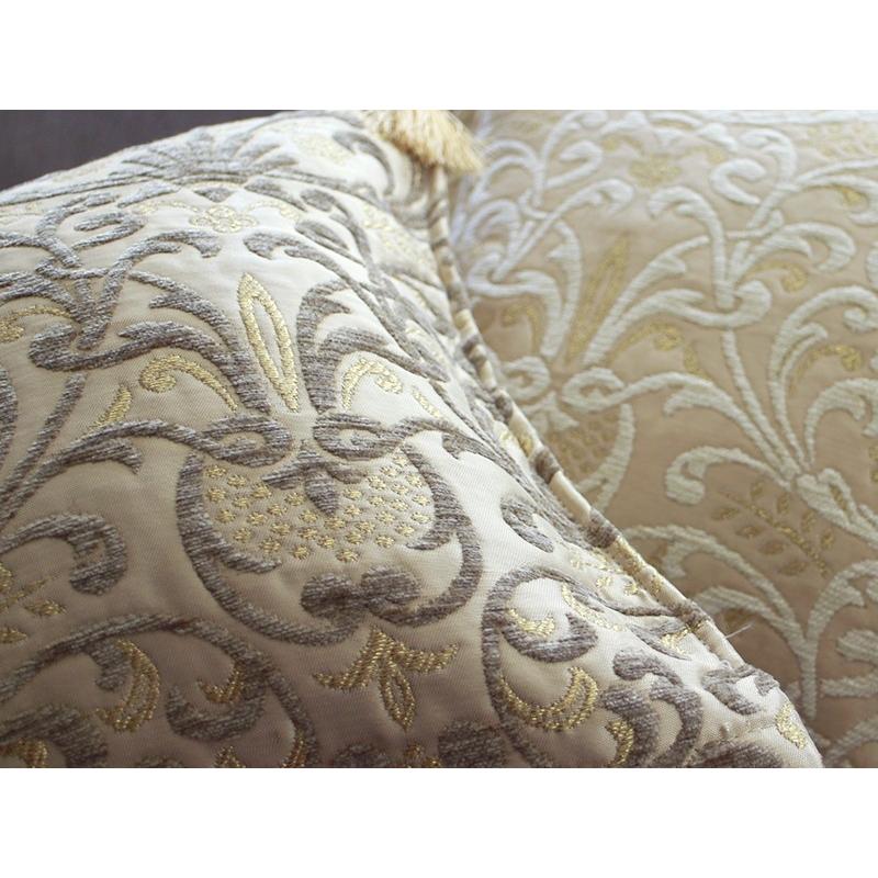 クッションカバー 45×45 高級感  トルコデザイン シュニール素材のクッションカバー  ビュッセ/グリーン | ブランド登録なし | 02