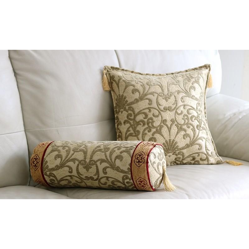 クッションカバー 45×45 高級感  トルコデザイン シュニール素材のクッションカバー  ビュッセ/グリーン | ブランド登録なし | 04