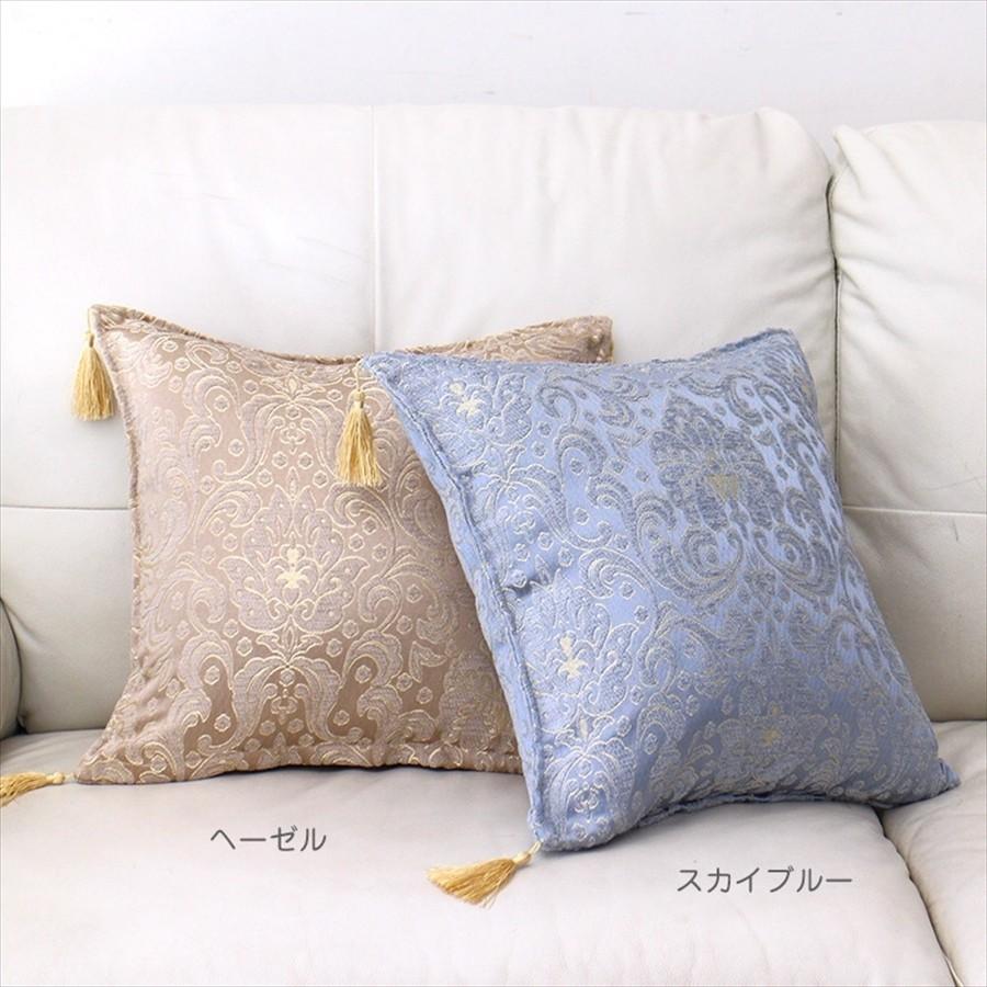 yusufcollectionクッションカバー　トルコ雑貨 クッションカバー 45×45 高級感 トルコ エユップ スカイブルー