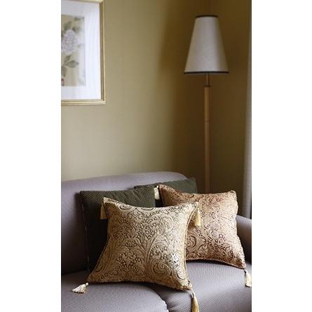 クッションカバー 45×45 高級感  トルコデザイン シュニール素材のクッションカバー  トプカプ/ハルダル Turkish Classic Design "TOPKAPI" pillowcase 43cm | ブランド登録なし | 01