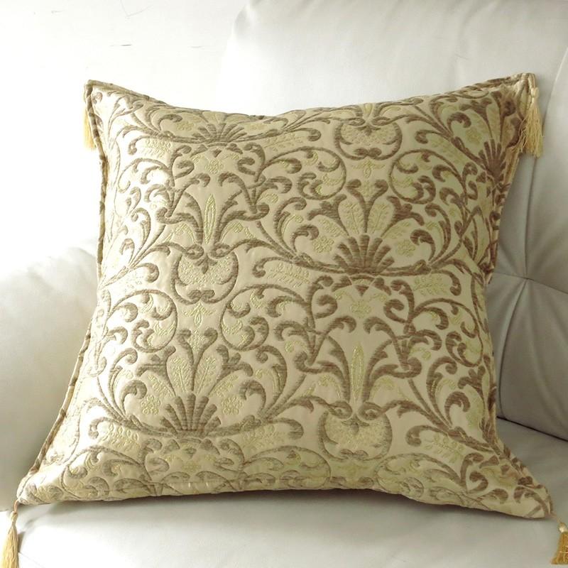 トルコデザインクッションカバー大きな60cmサイズ　ビュッセ グレイッシュグリーン | ブランド登録なし