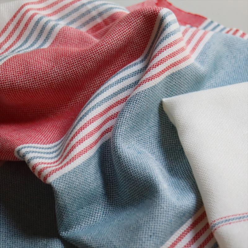 ペシュテマル トルコ製ハマムタオルレッド　 長方形　コットンの大判バスタオル |  | 03