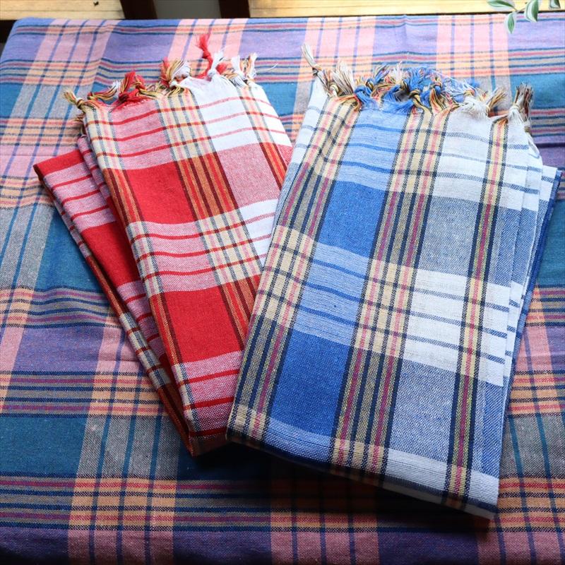 ペシュテマル・トルコ製ハマムタオル長方形/コットンの大判バスタオル・スカイ |  | 02