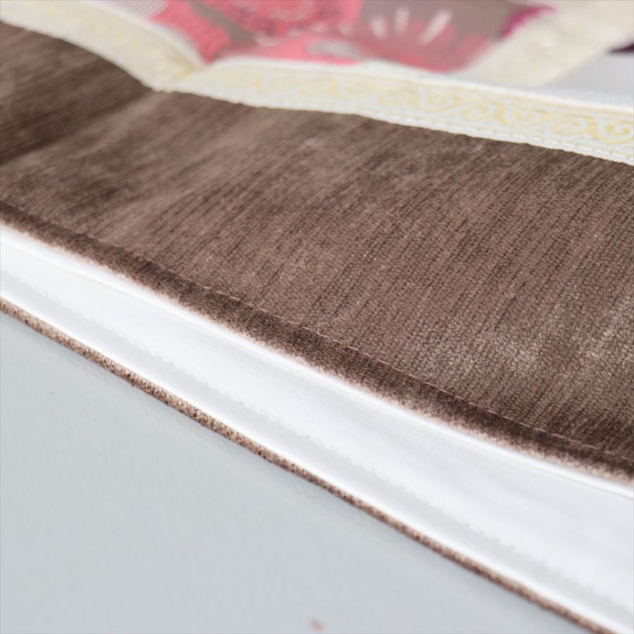 テーブルランナー　モザイクパッチワーク 142x50cmサイズ シュニール素材 |  | 04