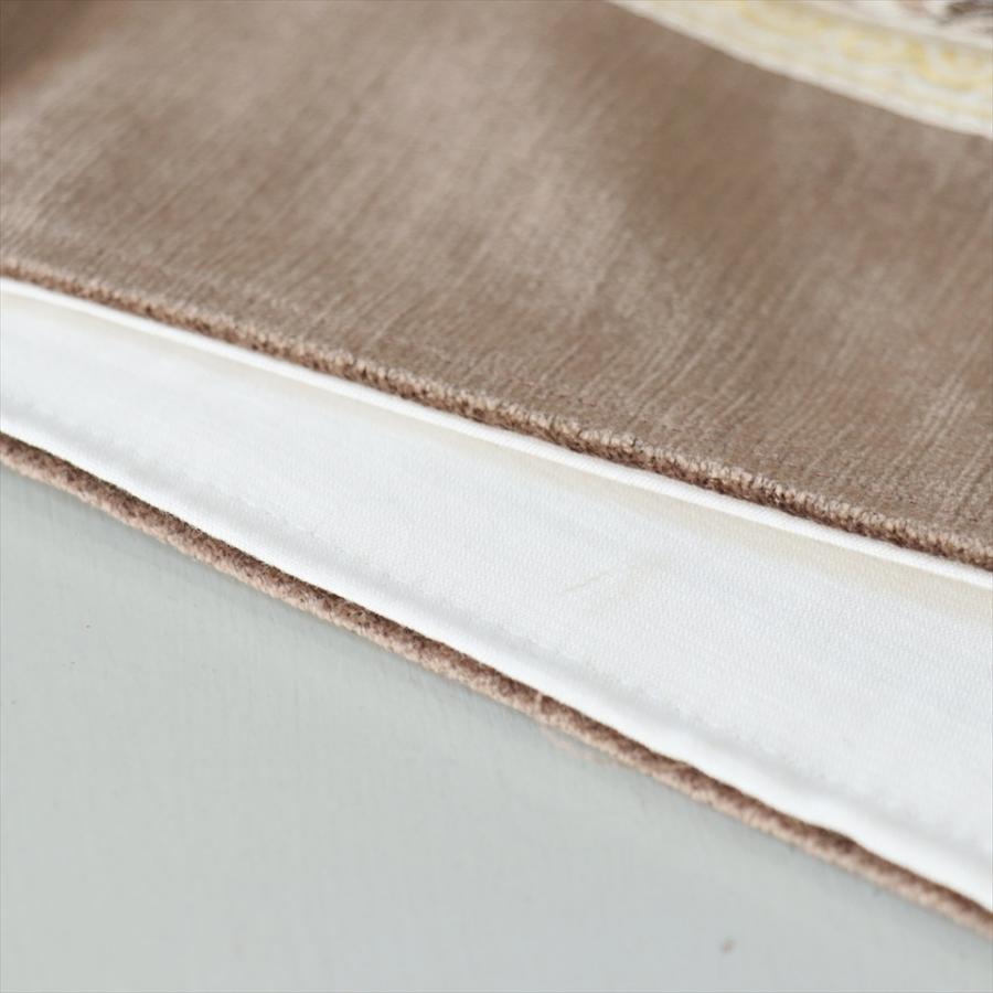 テーブルランナー　モザイクパッチワーク 142x50cmサイズ シュニール素材 |  | 04