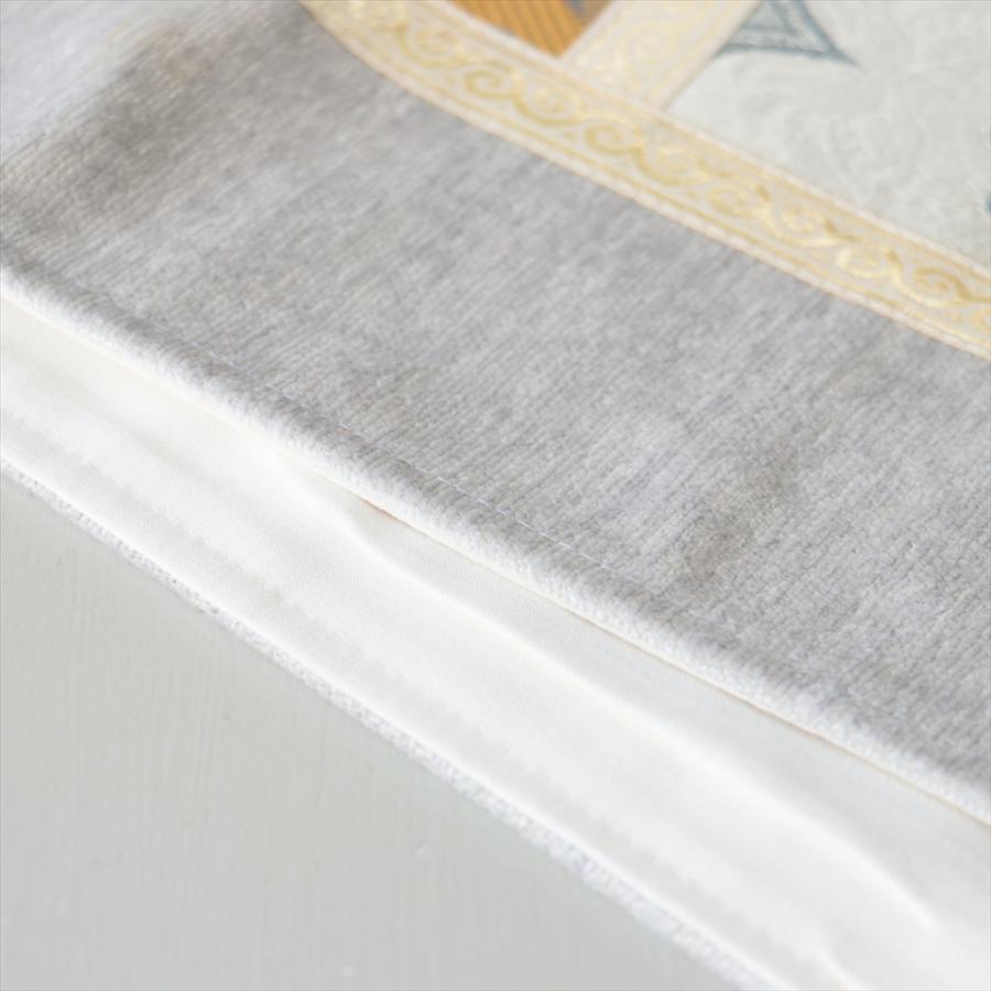 テーブルランナー　モザイクパッチワーク 142x50cmサイズ シュニール素材 |  | 04