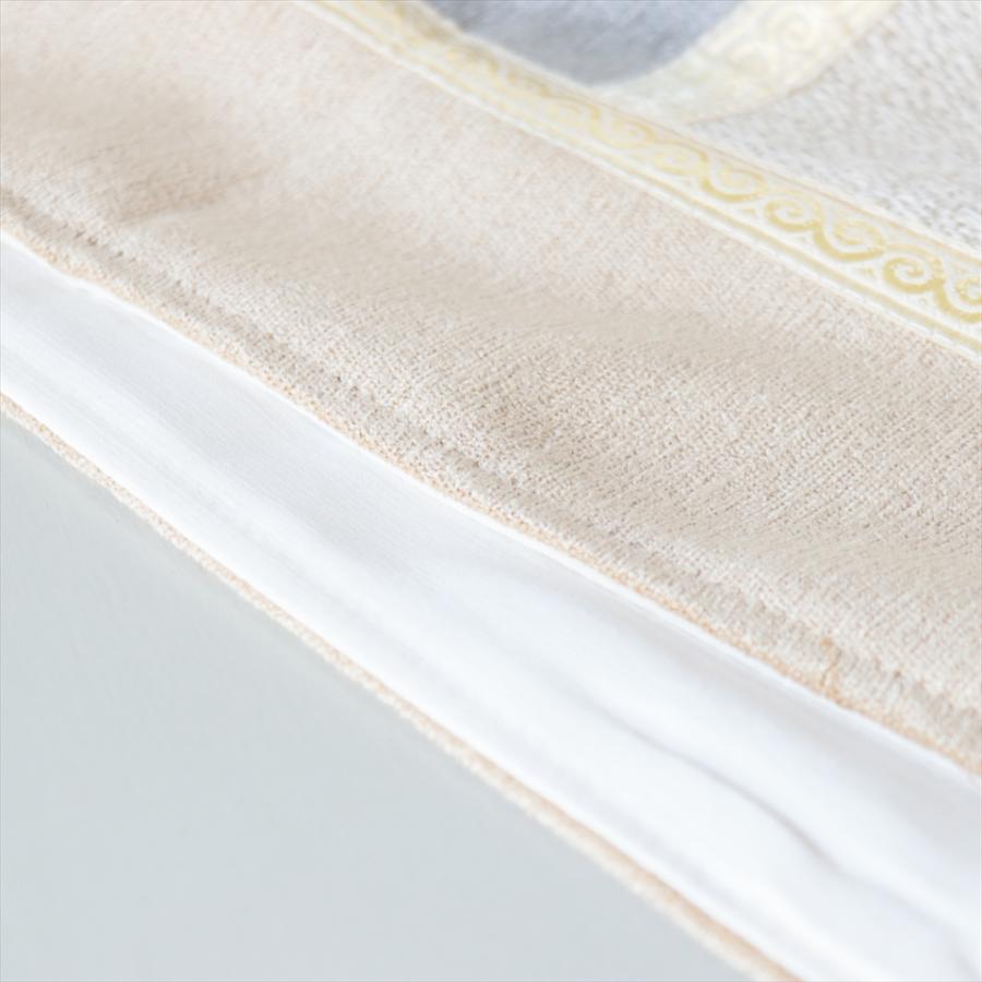 テーブルランナー　モザイクパッチワーク 142x50cmサイズ シュニール素材 |  | 04