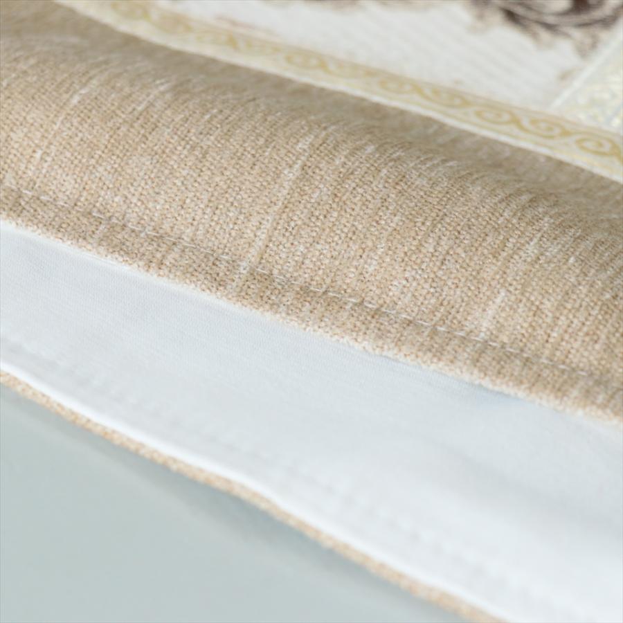 テーブルランナー　モザイクパッチワーク 142x50cmサイズ シュニール素材 |  | 04