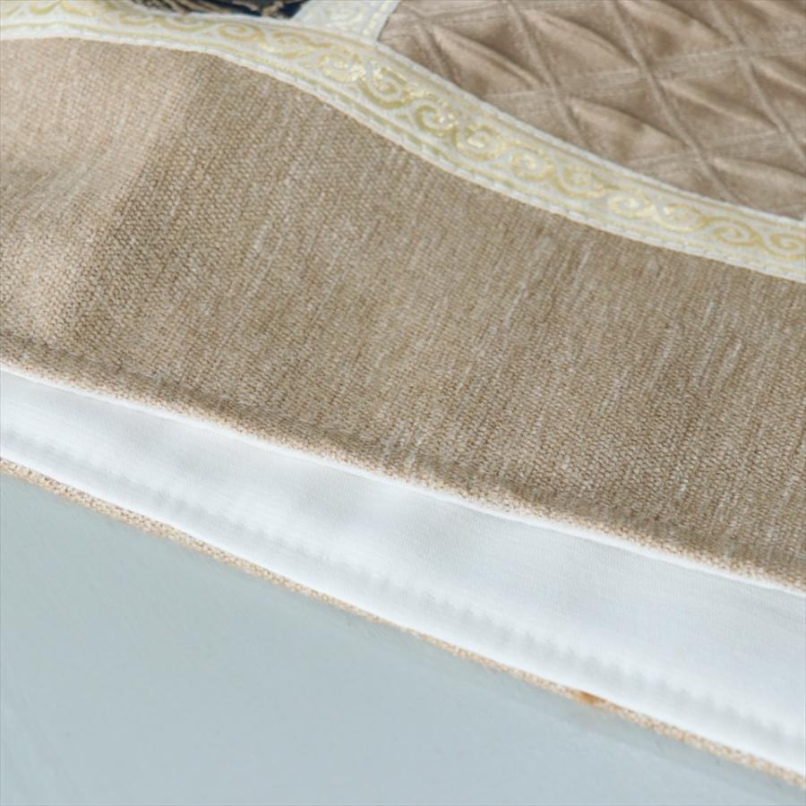 テーブルランナー　モザイクパッチワーク 142x50cmサイズ シュニール素材 |  | 04