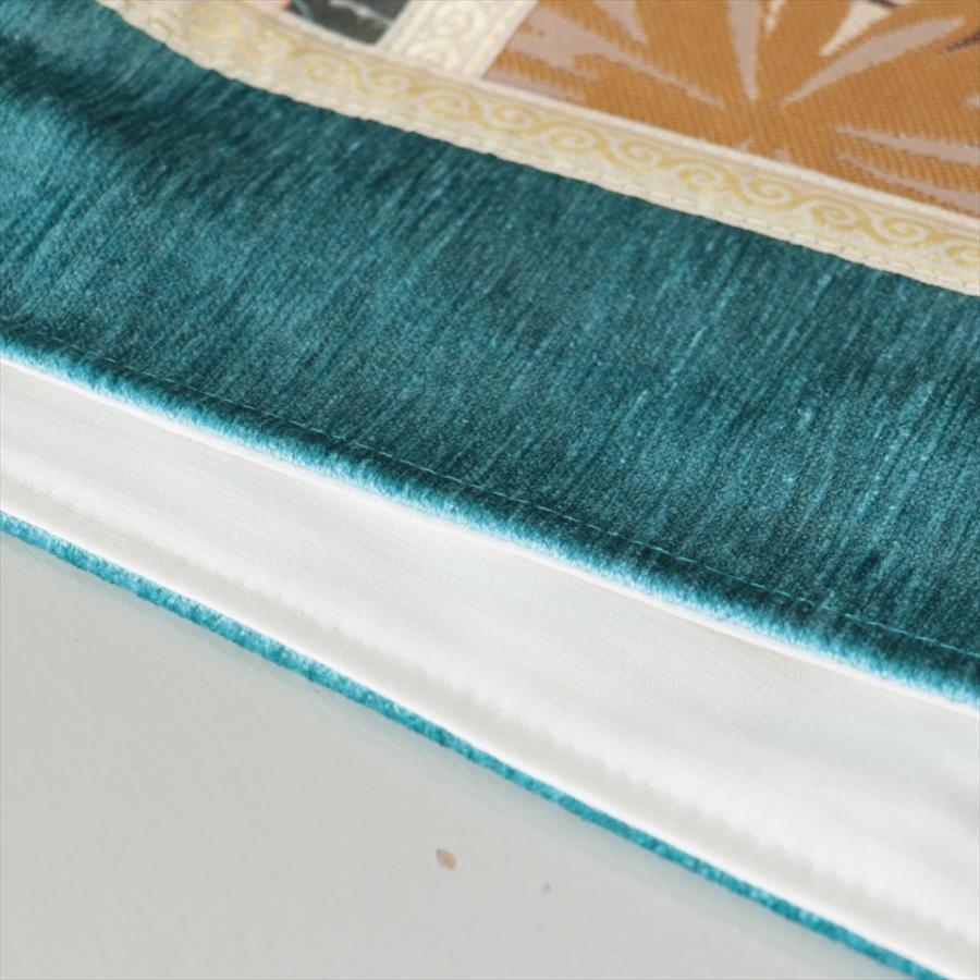 テーブルランナー　モザイクパッチワーク 142x50cmサイズ シュニール素材 |  | 04