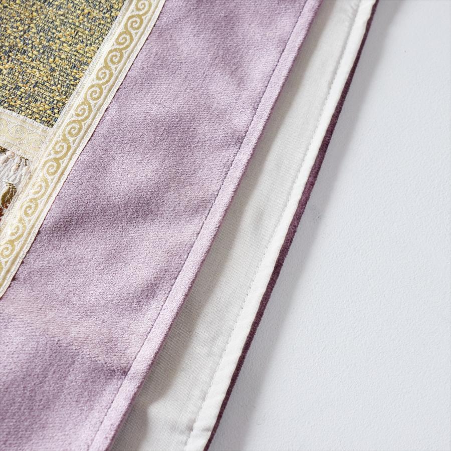 テーブルランナー　モザイクパッチワーク 200x50cmサイズ シュニール素材 |  | 04