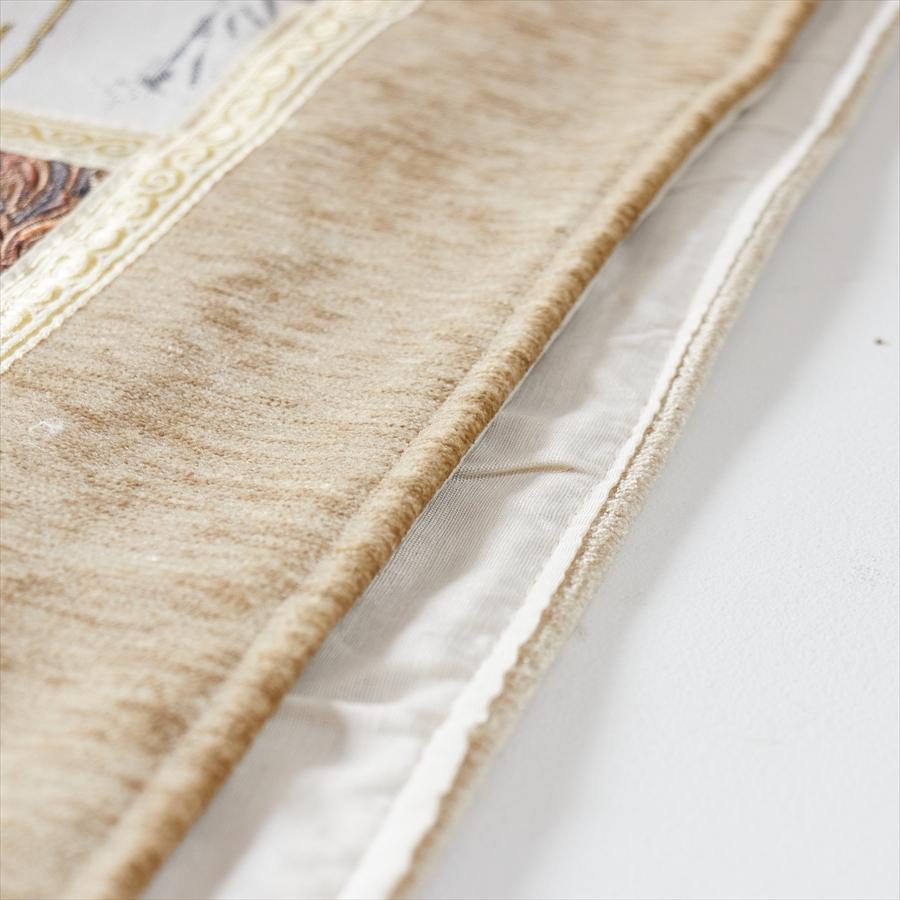 テーブルランナー　モザイクパッチワーク 200x50cmサイズ シュニール素材 |  | 05