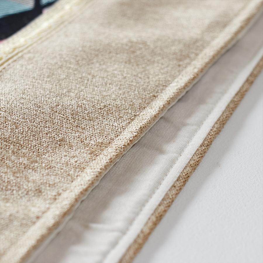 テーブルランナー　モザイクパッチワーク 200x50cmサイズ シュニール素材 |  | 05