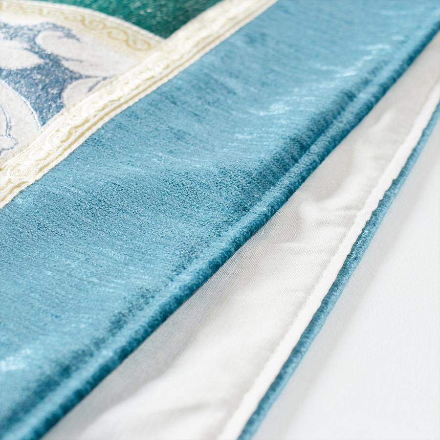 テーブルランナー　モザイクパッチワーク 200x50cmサイズ シュニール素材 |  | 05