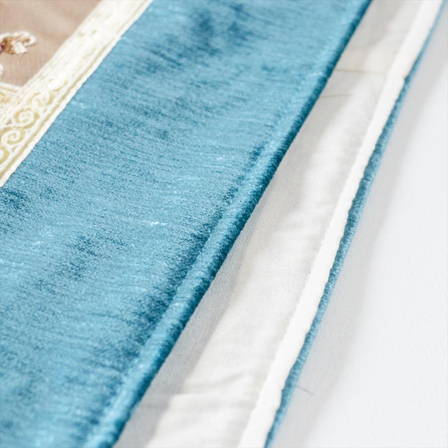 テーブルランナー　モザイクパッチワーク 200x50cmサイズ シュニール素材 |  | 05