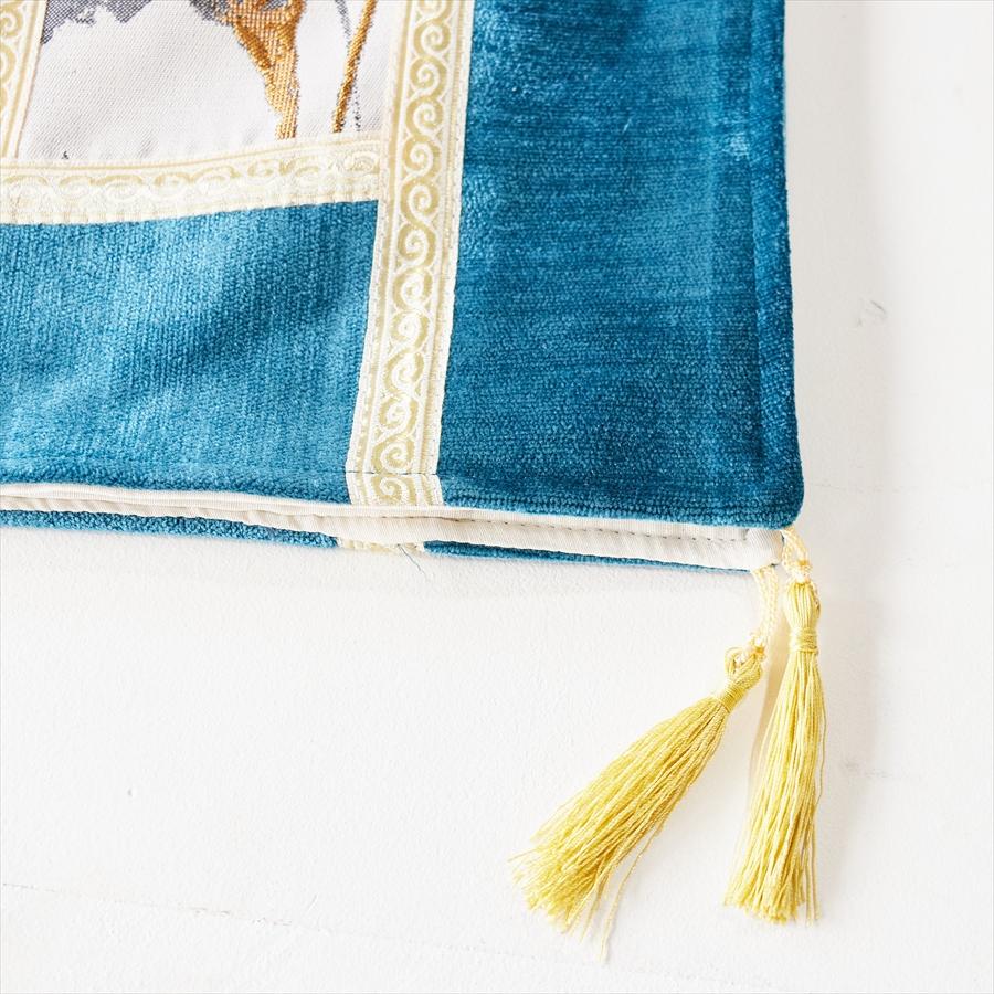 テーブルランナー　モザイクパッチワーク 200x50cmサイズ シュニール素材 |  | 04