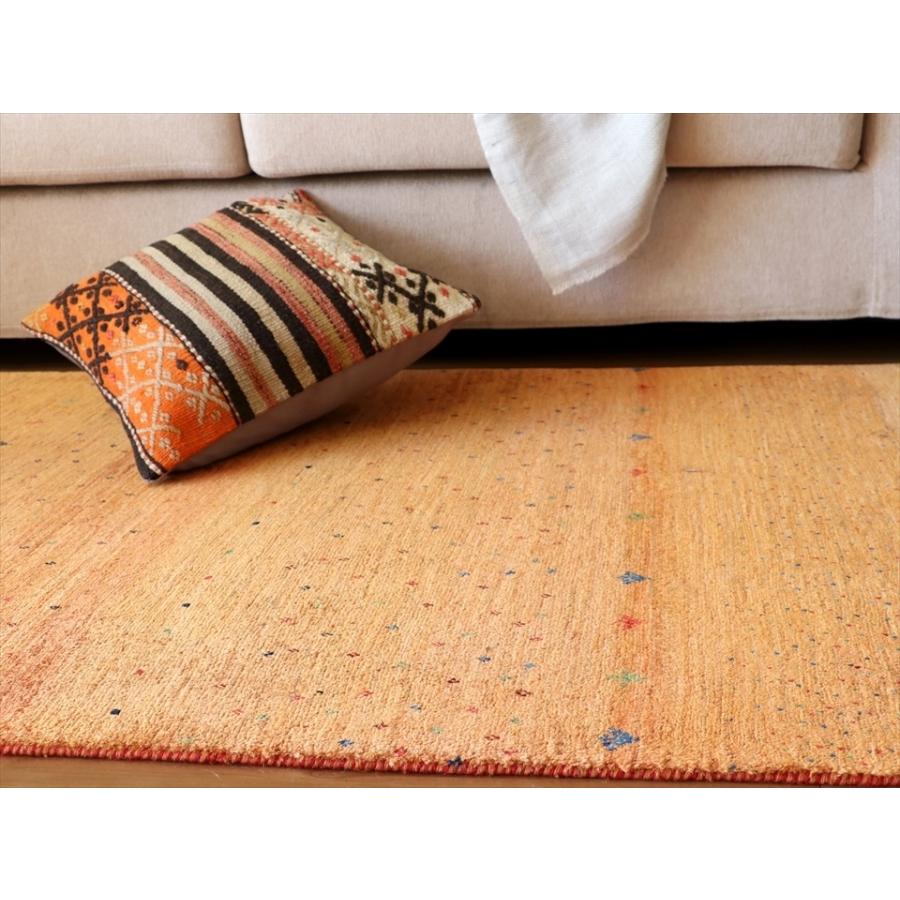 ギャッベ　Gabbeh　ロリアタシュ138x90cm マスタードイエロー | ブランド登録なし | 06