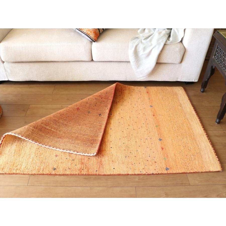 ギャッベ　Gabbeh　ロリアタシュ138x90cm マスタードイエロー | ブランド登録なし | 07