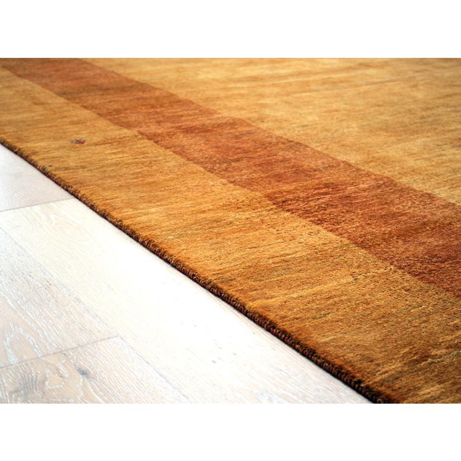 ギャッベ/ ギャベ  Banafsheh/バナフシェ 大型ルームサイズ348x255cm イエローオレンジのツートーン | ブランド登録なし | 10