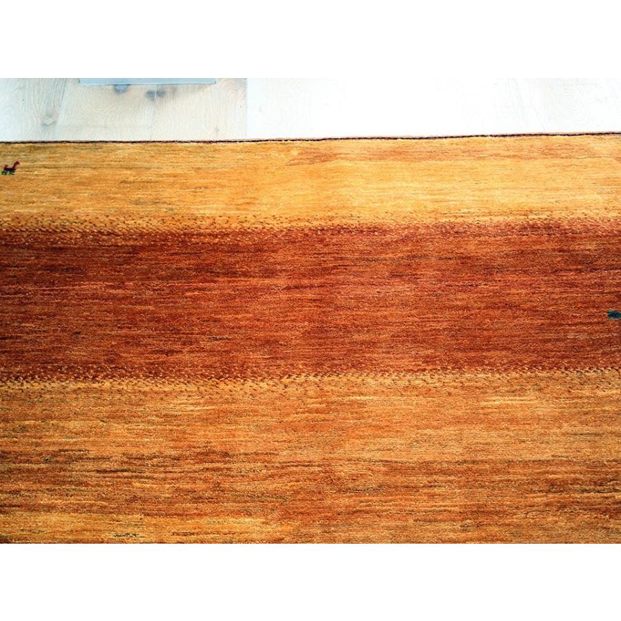 ギャッベ/ ギャベ  Banafsheh/バナフシェ 大型ルームサイズ348x255cm イエローオレンジのツートーン | ブランド登録なし | 04