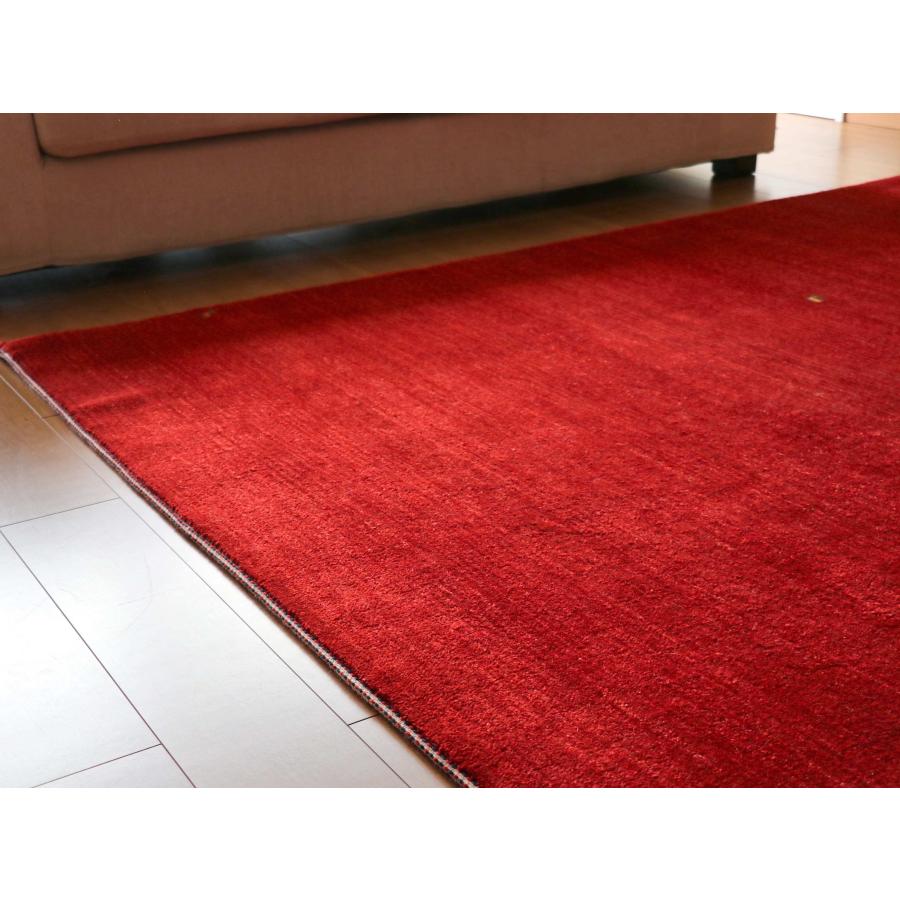 ギャッベ　 ギャベ  カシュカイ族の手織りラグ バナフシェBanafsheh/大型ルームサイズ226x210cm レッド 動物と植物のモチーフ | ブランド登録なし | 04