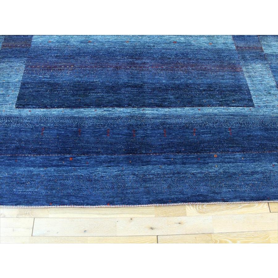 ギャッベ ロリアタシュ　LoriAtash 300x243cm ブルーグラデーション　正方形7.5m2　最上級の細かな織り | ブランド登録なし | 05