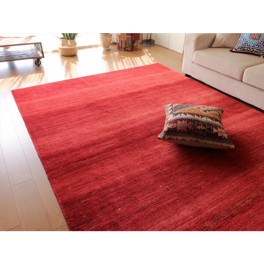 ギャッベ　ギャベ　ロリアタシュ LoriAtash 298x217cm 最高級の細かな織り 大型ルームサイズ レッド ストライプ | ブランド登録なし | 03