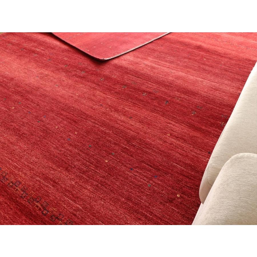 ギャッベ　ギャベ　ロリアタシュ LoriAtash 298x217cm 最高級の細かな織り 大型ルームサイズ レッド ストライプ | ブランド登録なし | 07