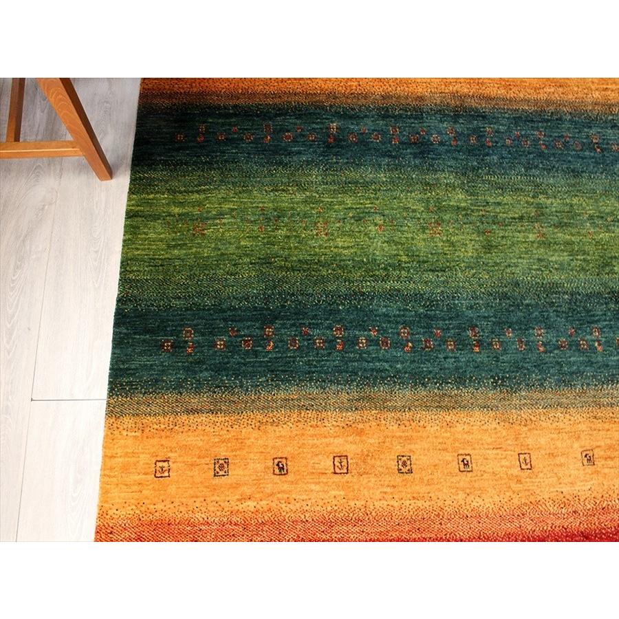 ギャッベ イラン直輸入 カシュカイ族最高級の織りLoriAtashロリアタシュ/リビングサイズ232x167cm | ブランド登録なし | 11