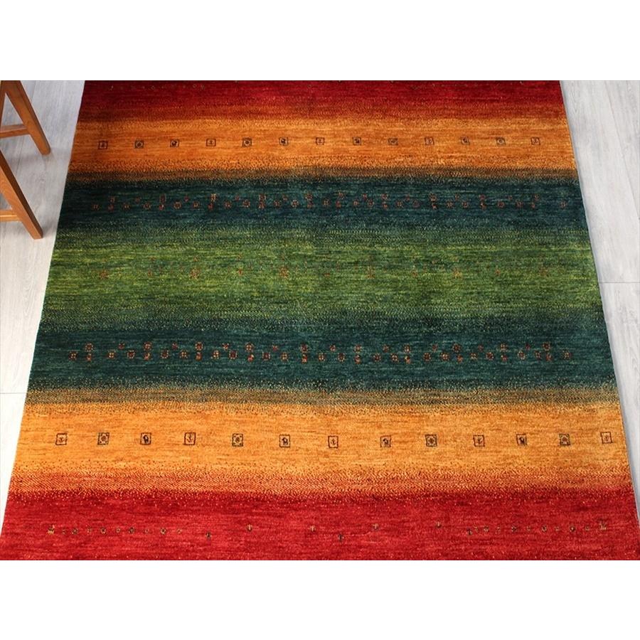 ギャッベ イラン直輸入 カシュカイ族最高級の織りLoriAtashロリアタシュ/リビングサイズ232x167cm | ブランド登録なし | 07