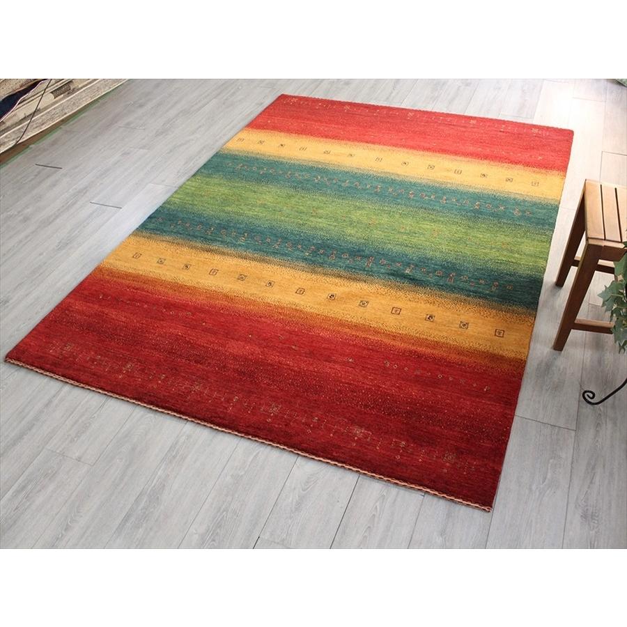 ギャッベ イラン直輸入 カシュカイ族最高級の織りLoriAtashロリアタシュ/リビングサイズ232x167cm | ブランド登録なし | 09