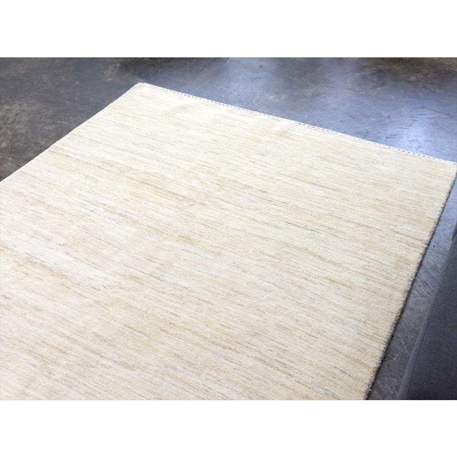 ギャッベ イラン直輸入 バナフシェ　リビングサイズ 206x154cm ナチュラルアイボリー/グラデーション | ブランド登録なし | 03