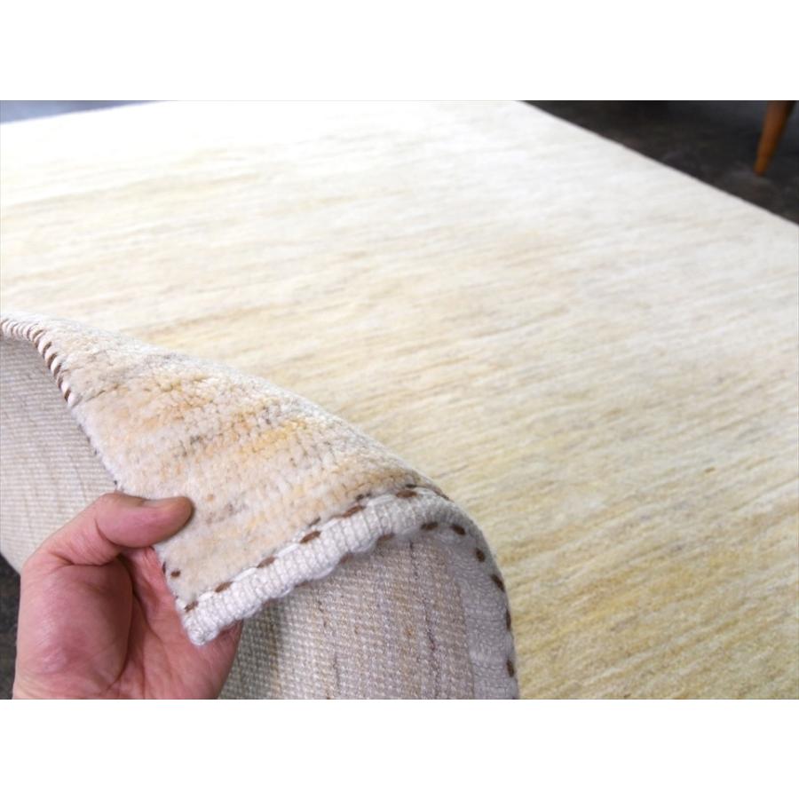 ギャッベ イラン直輸入 バナフシェ　リビングサイズ 206x154cm ナチュラルアイボリー/グラデーション | ブランド登録なし | 07