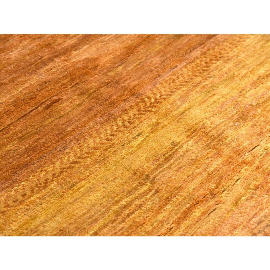 ギャッベ イラン直輸入 ノマド　リビングサイズ240x143cm イエロー/グラデーション | ブランド登録なし | 04