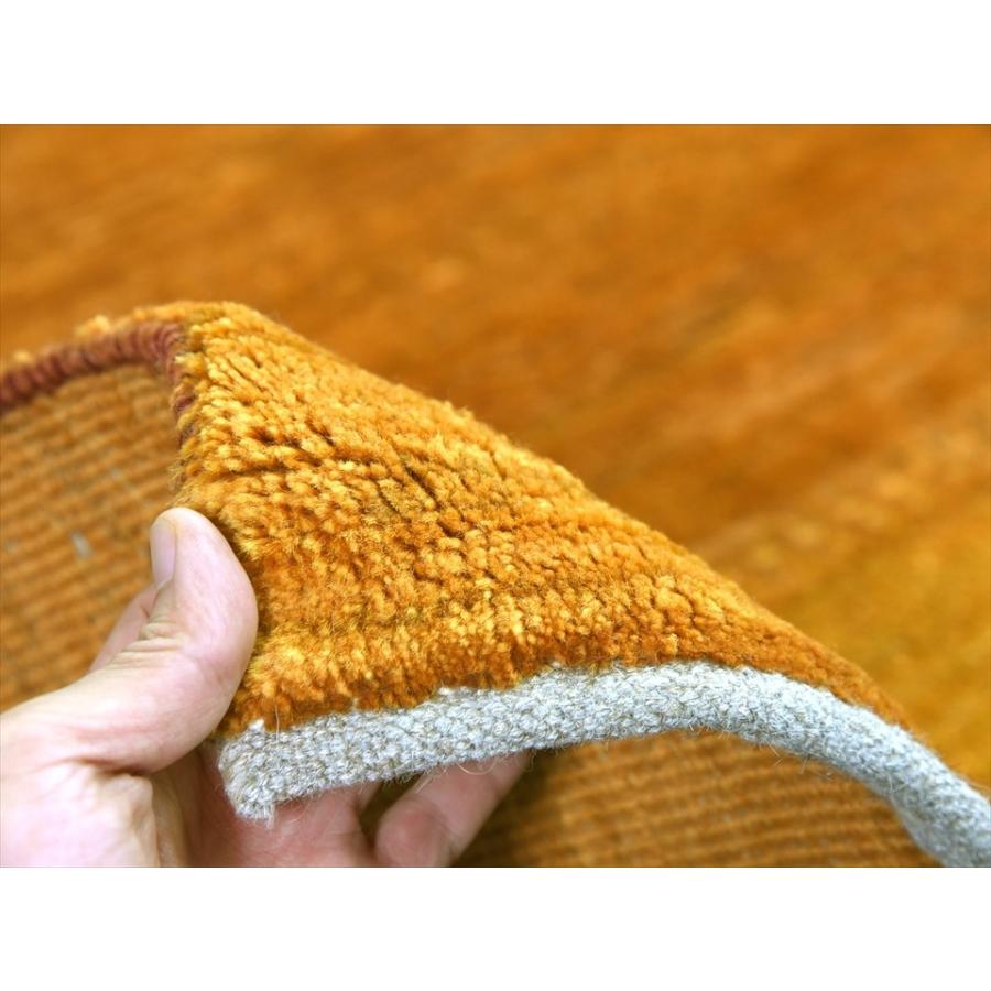 ギャッベ イラン直輸入 ノマド　リビングサイズ240x143cm イエロー/グラデーション | ブランド登録なし | 05