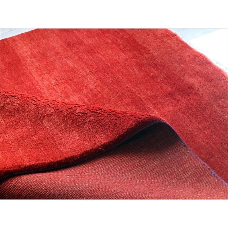 ギャッベ　Gabbeh　手織りラグ　リビングサイズ 233x171cm レッド 動物と植物のモチーフ | ブランド登録なし | 11