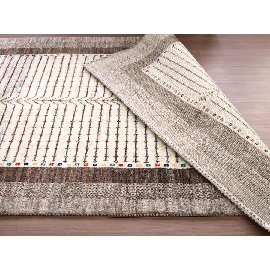 ギャッベ　イラン直輸入　シューウリ/Schuli  183x121cm ナチュラルアイボリー＆グレーベージュ　生命の樹 | ブランド登録なし | 12