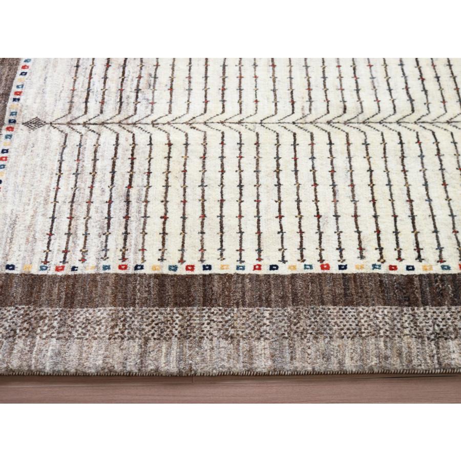 ギャッベ　イラン直輸入　シューウリ/Schuli  183x121cm ナチュラルアイボリー＆グレーベージュ　生命の樹 | ブランド登録なし | 06