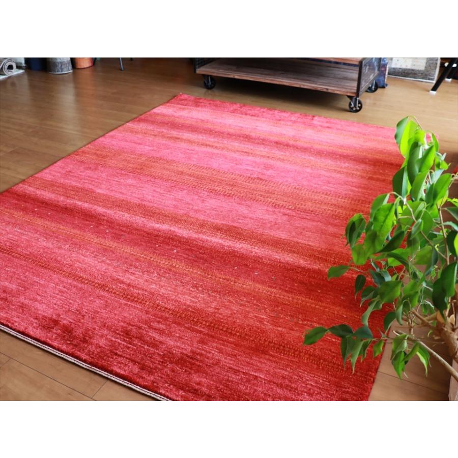 ロリ アタシュ　ギャッベ 227x174cm 細かな織り 美しいグラデーションのモダンデザイン | ブランド登録なし | 04