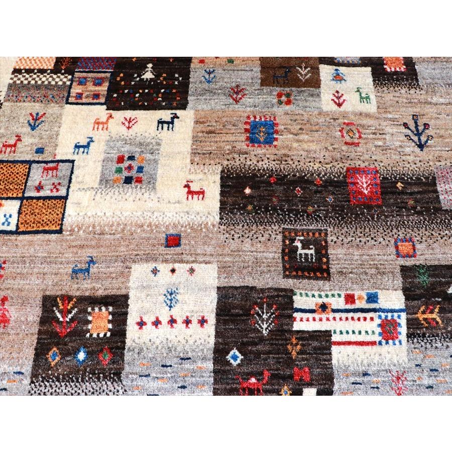 Gabbeh Nowbaft　ギャッベ/ノウバフト 274x185cm モノトーンのモザイクタイル | ブランド登録なし | 10